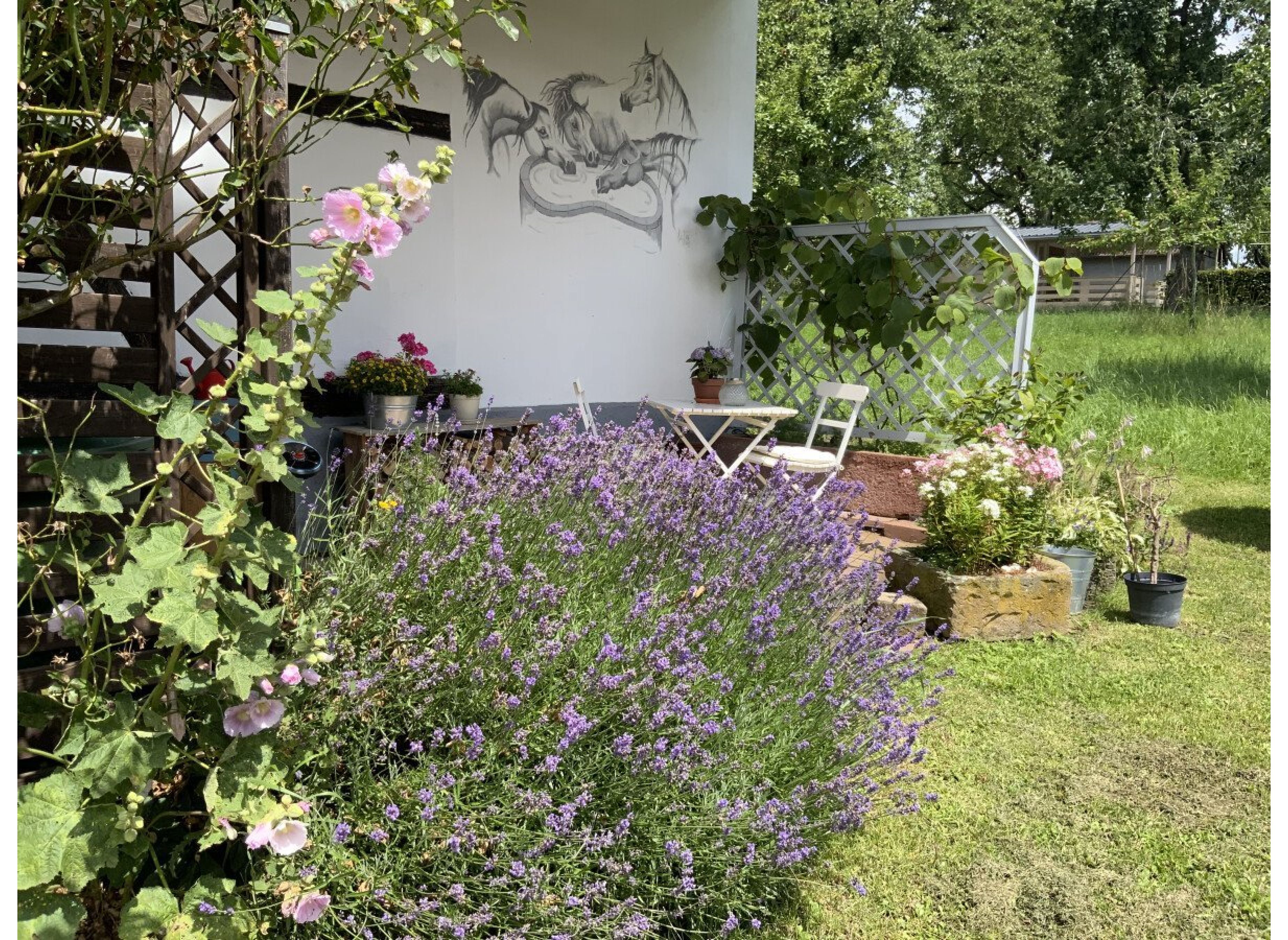 Einzelstellplatz an der Streuobstwiese — Karavanové stání in Ahorn