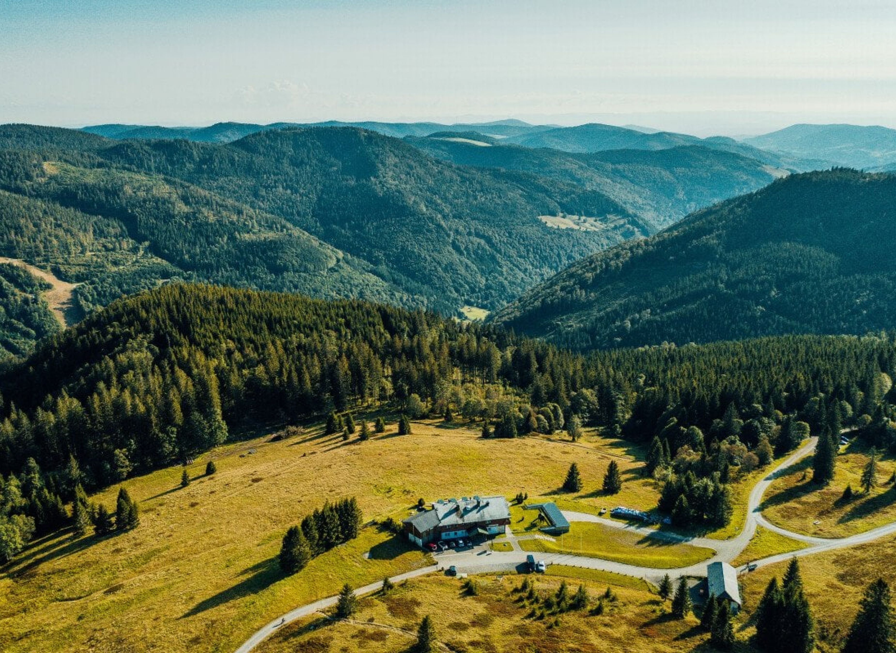 Panoramablick vom Feldberg — Area sosta camper in Feldberg