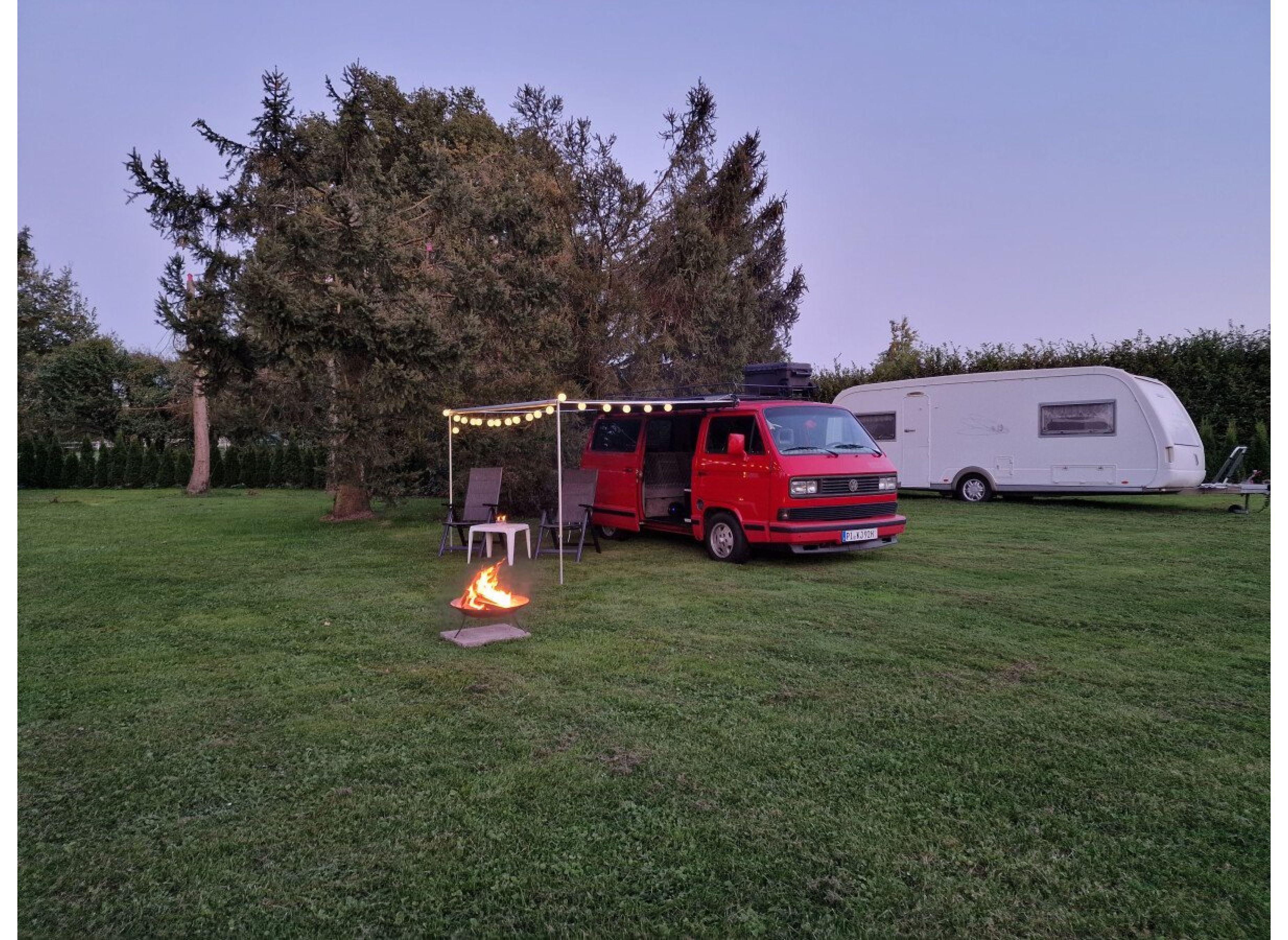 Ruhige Camping-Wiese unter 5 Minuten zur A23 — Área de autocaravanas in Lutzhorn