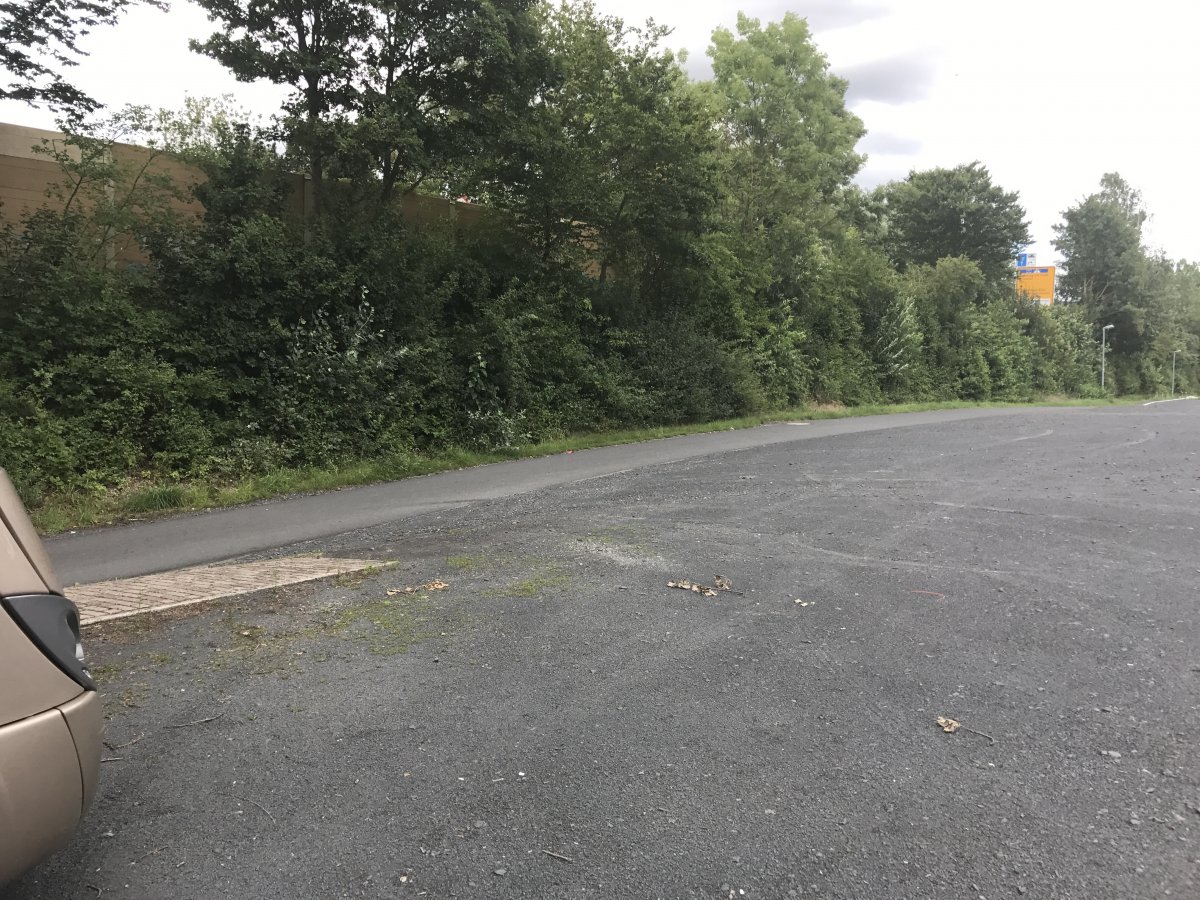 Stellplatz Homberg / Efze — Motorhome pitch in Homberg (Efze)