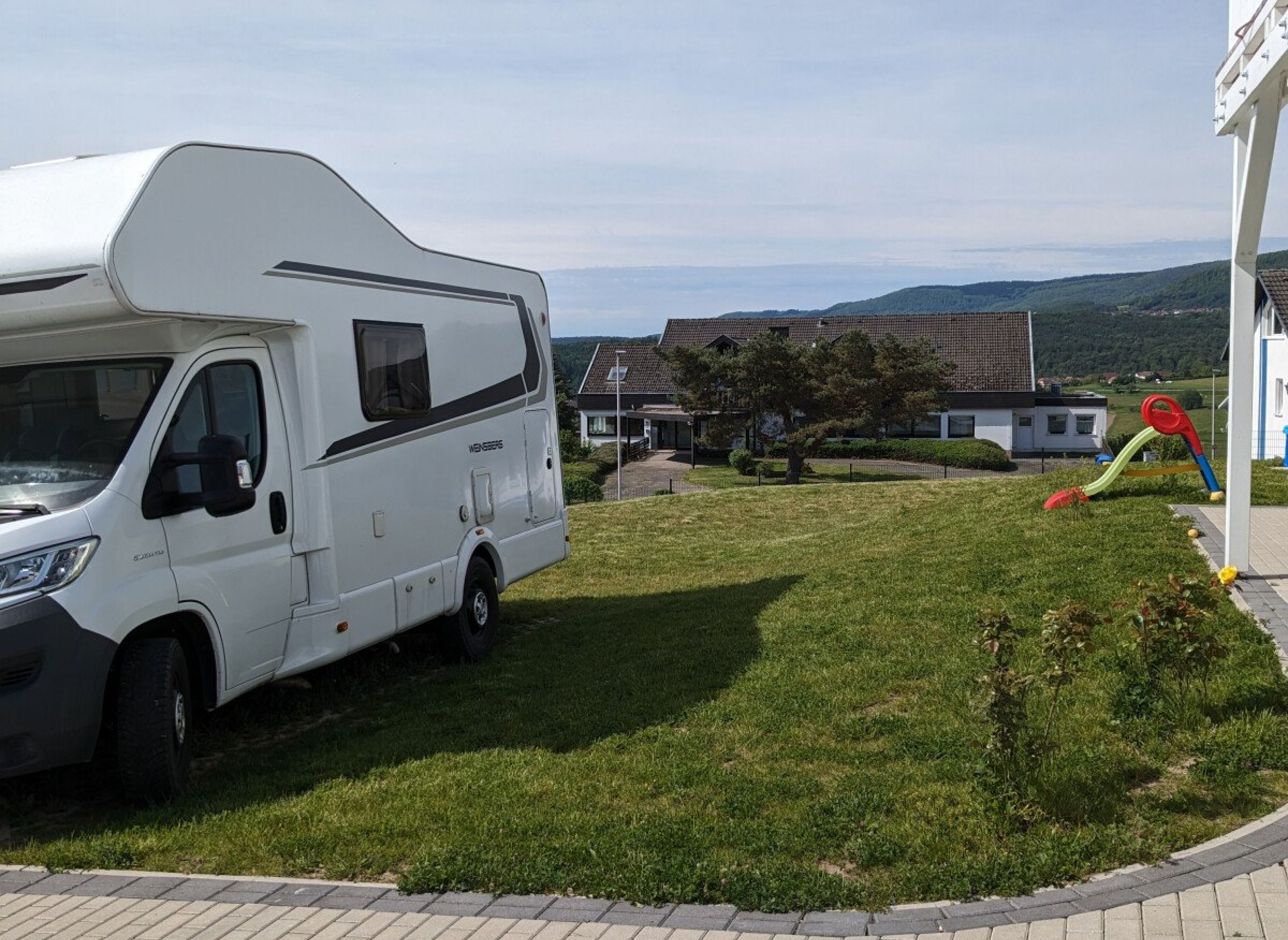 Womo Hafen Kreuzbergblick — Miejsce kamperowe in Sandberg 