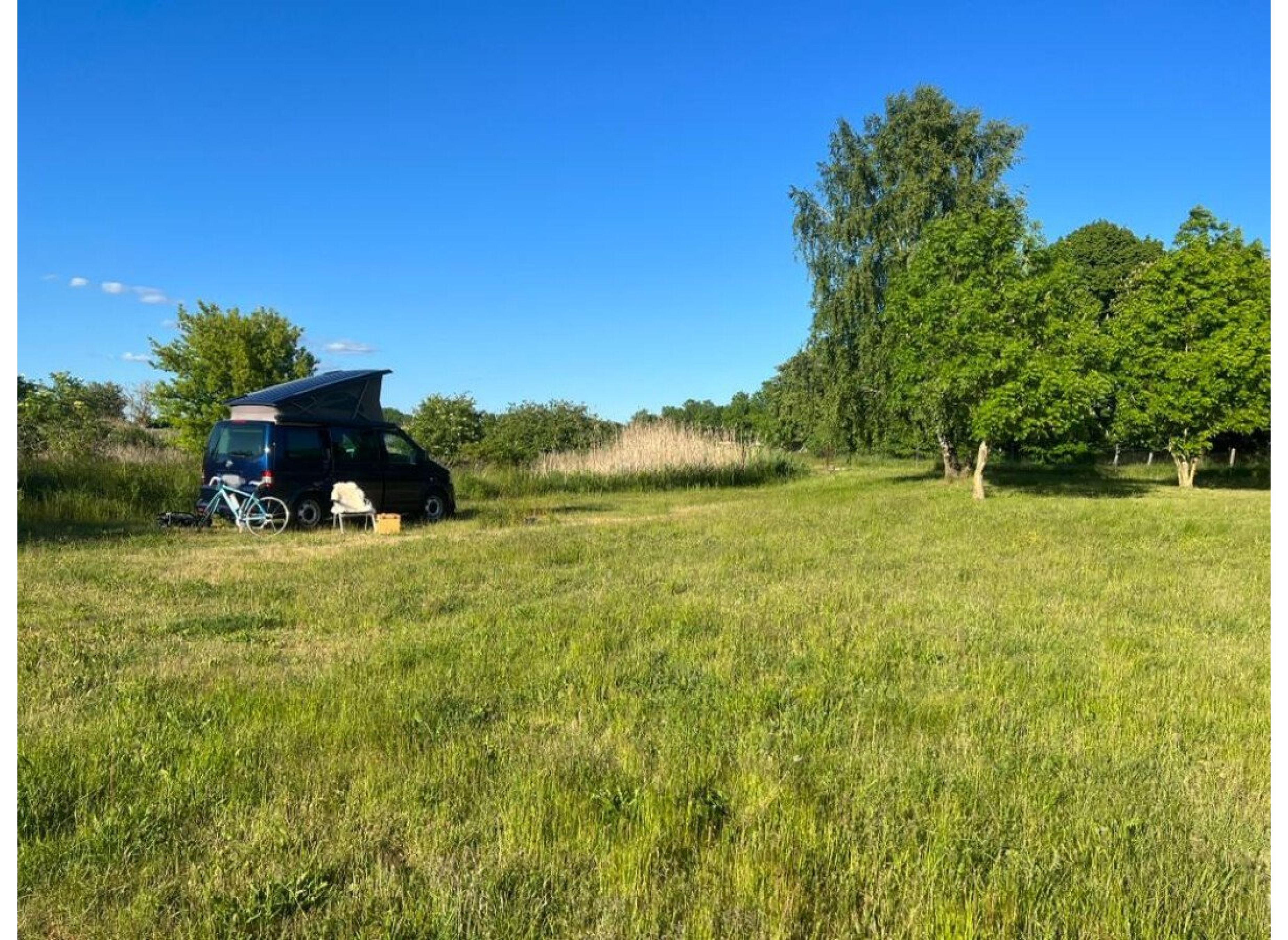 Klappstuhl auspacken und erholen — Área de autocaravanas in Warin