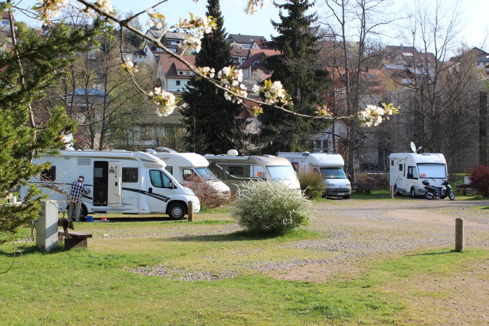 Reisemobilstellplatz Unterkirnach — Motorhome pitch in Unterkirnach