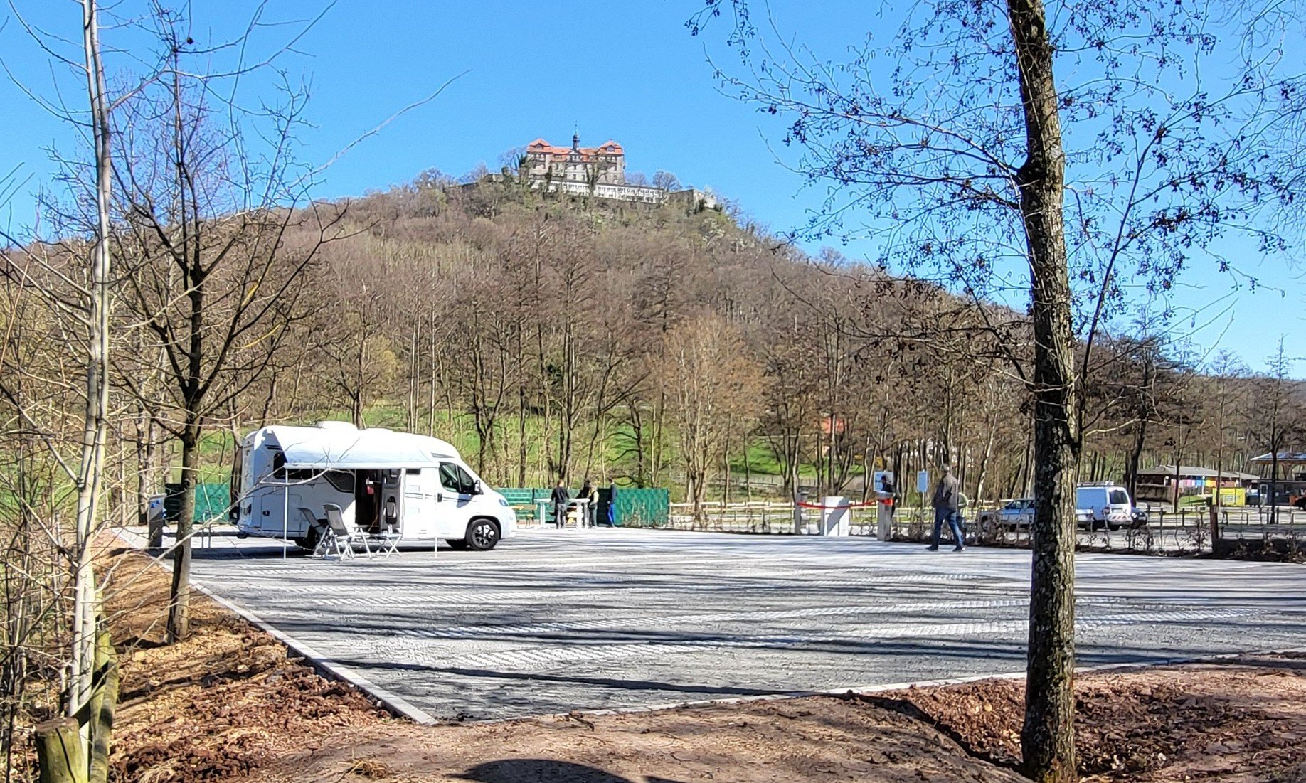 Wohnmobil-Stellplatz am Freibad Bieberstein