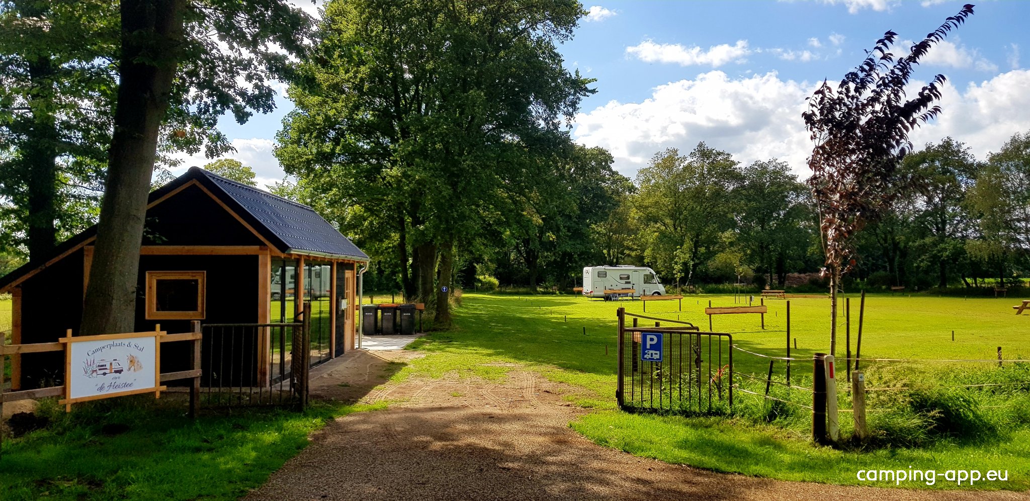 Camperplaats Erve de Heistee