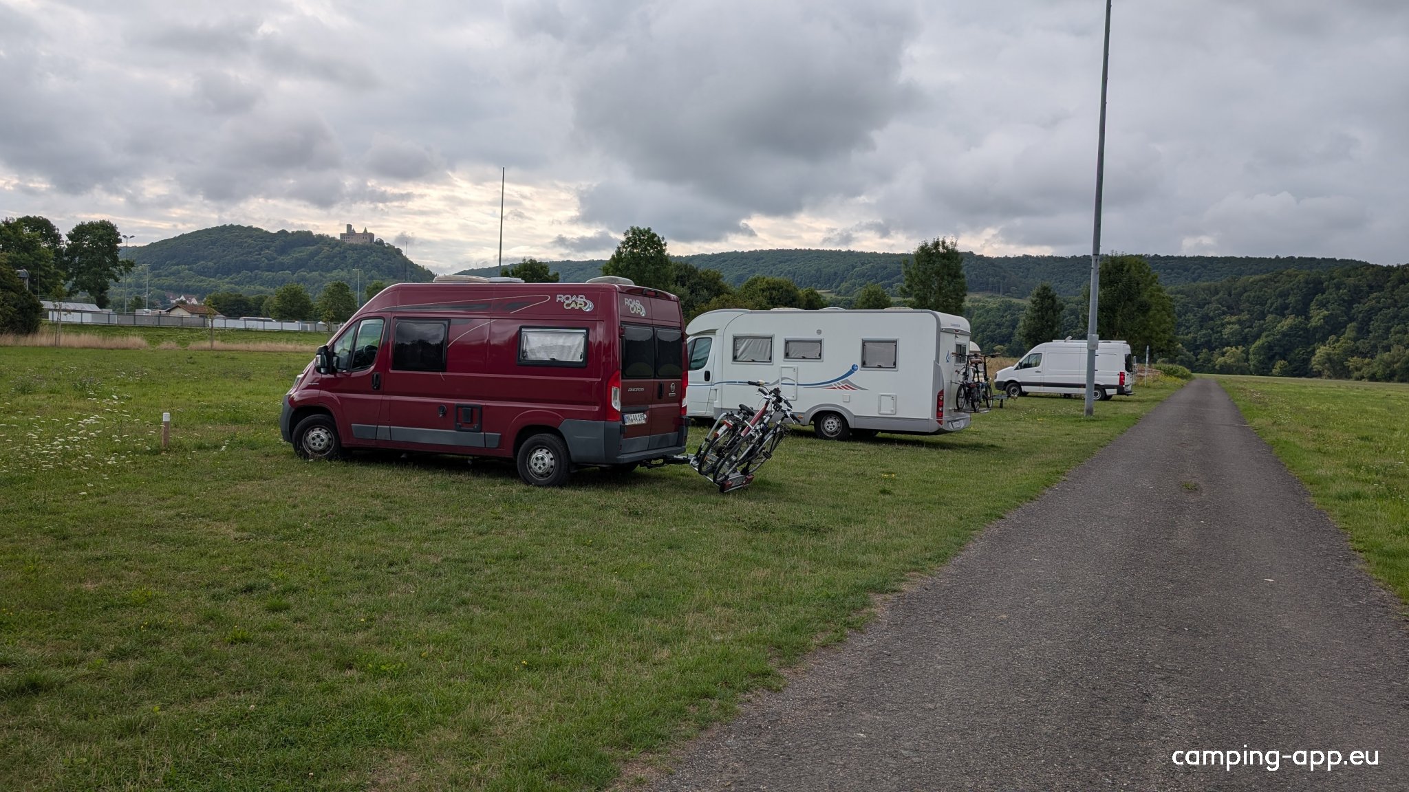 Stellplatz Eltershausen — Miejsce kamperowe in Elfershausen
