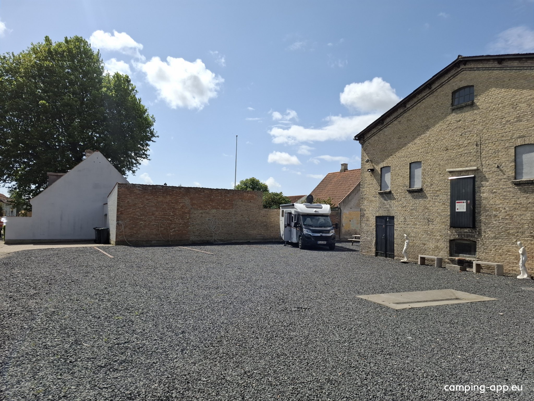 Stellplatz Søndergaden — Motorhome pitch in Maribo