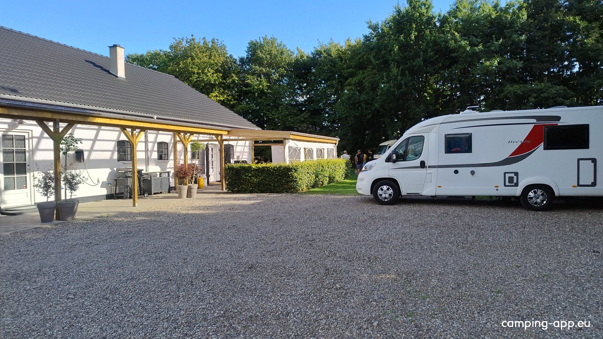 Café Gammelby — Motorhome pitch in Skærbæk
