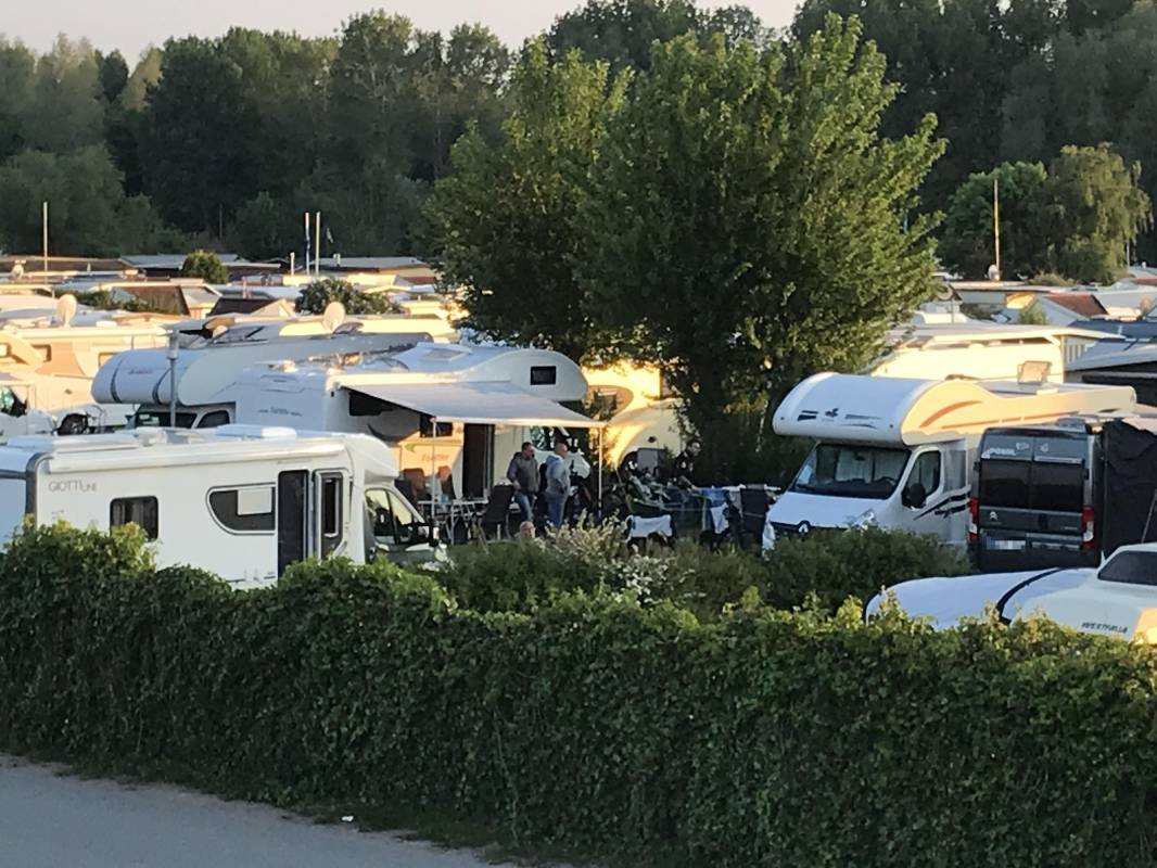 Stellplatz am Camping Zedano Dahme