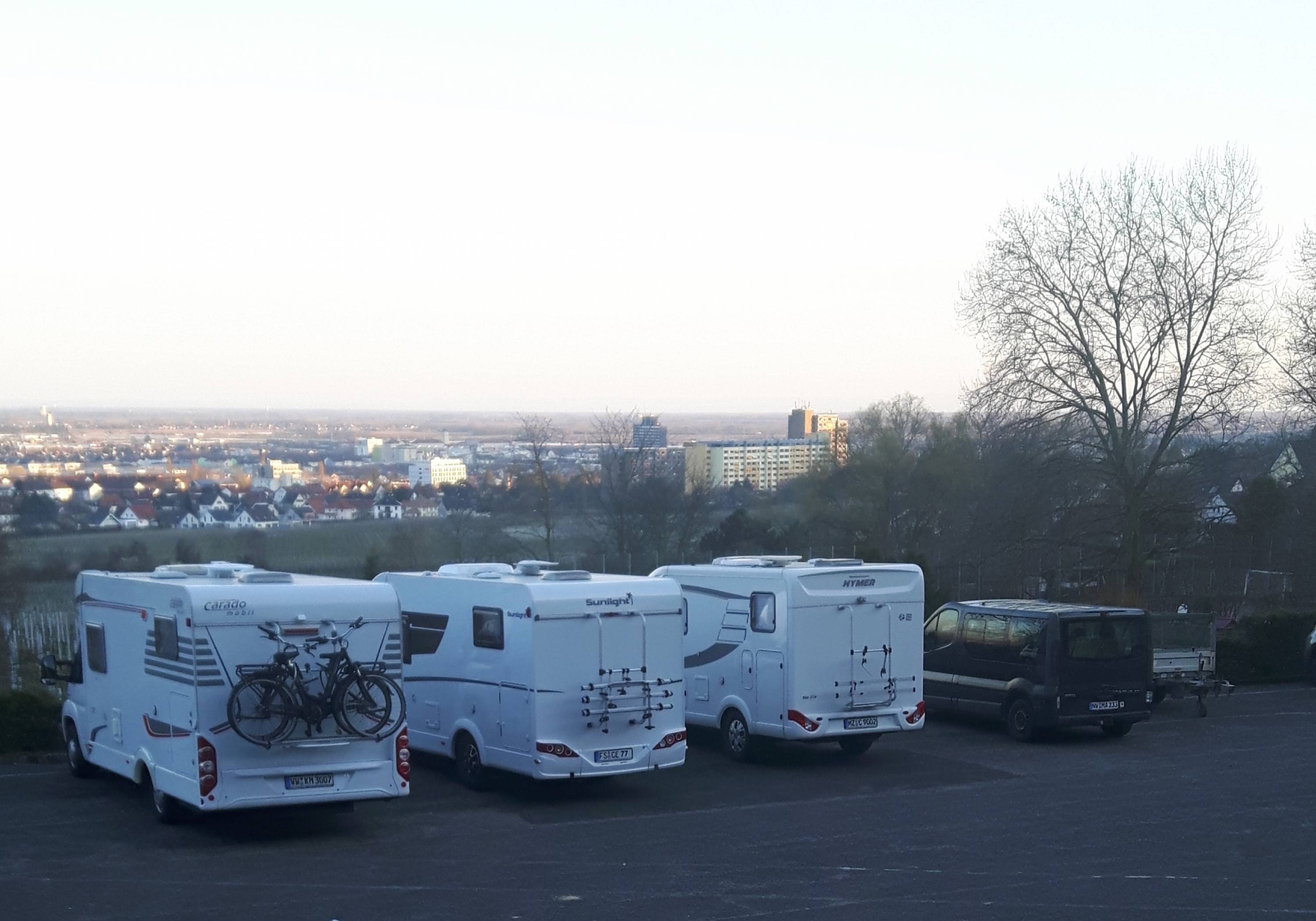 Übernachtungsparkplatz Neustadt an der weinstraße