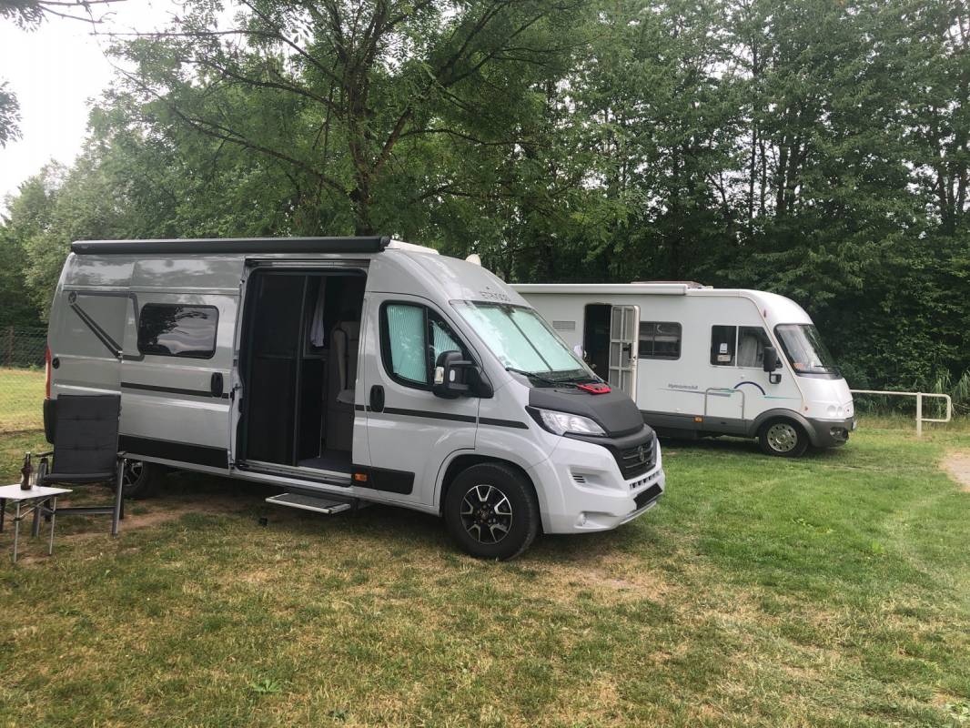 Thüngersheim — Karavan parkı in Thüngersheim