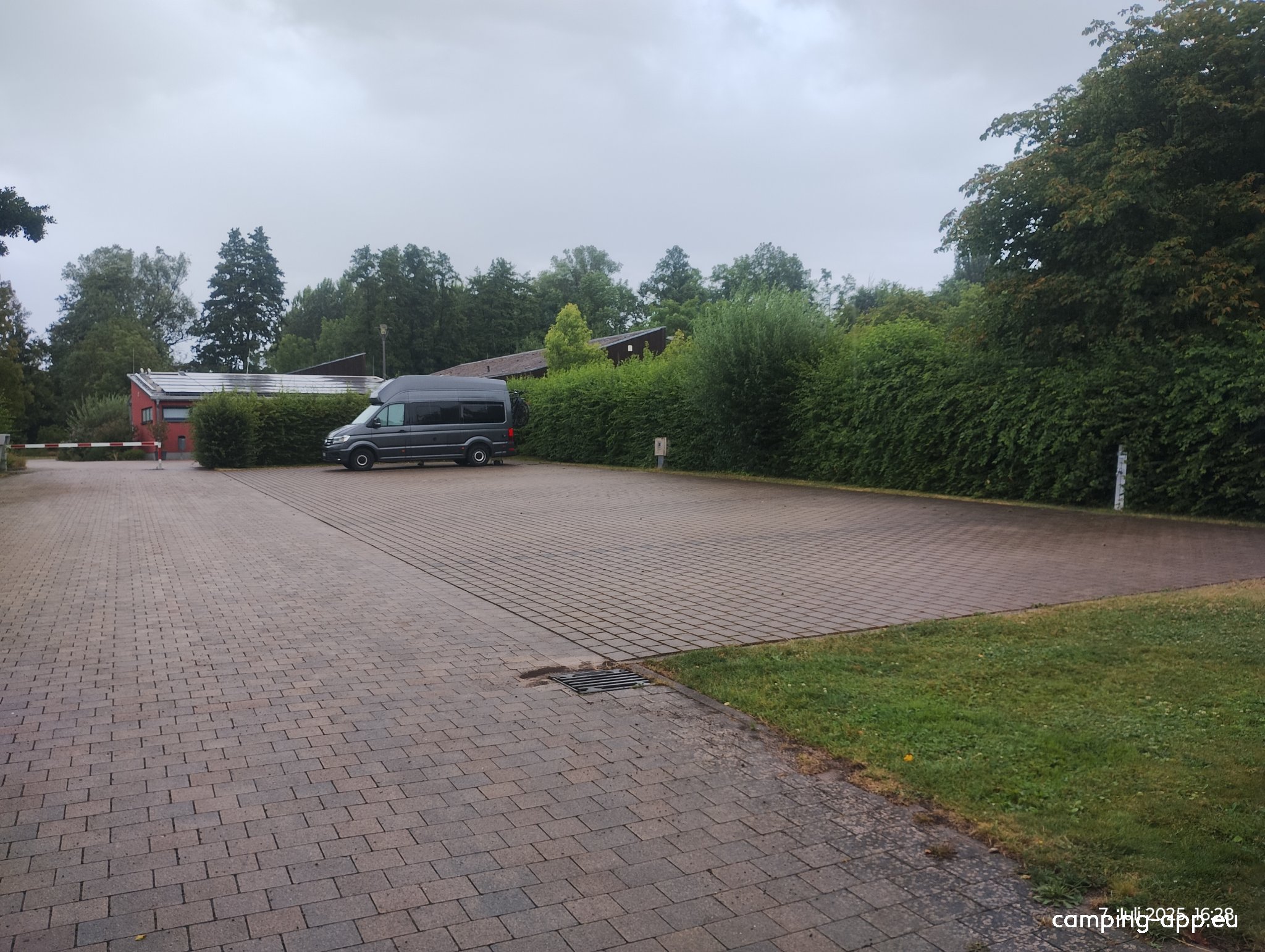 Stellplatz am Camping im Klingbachtal