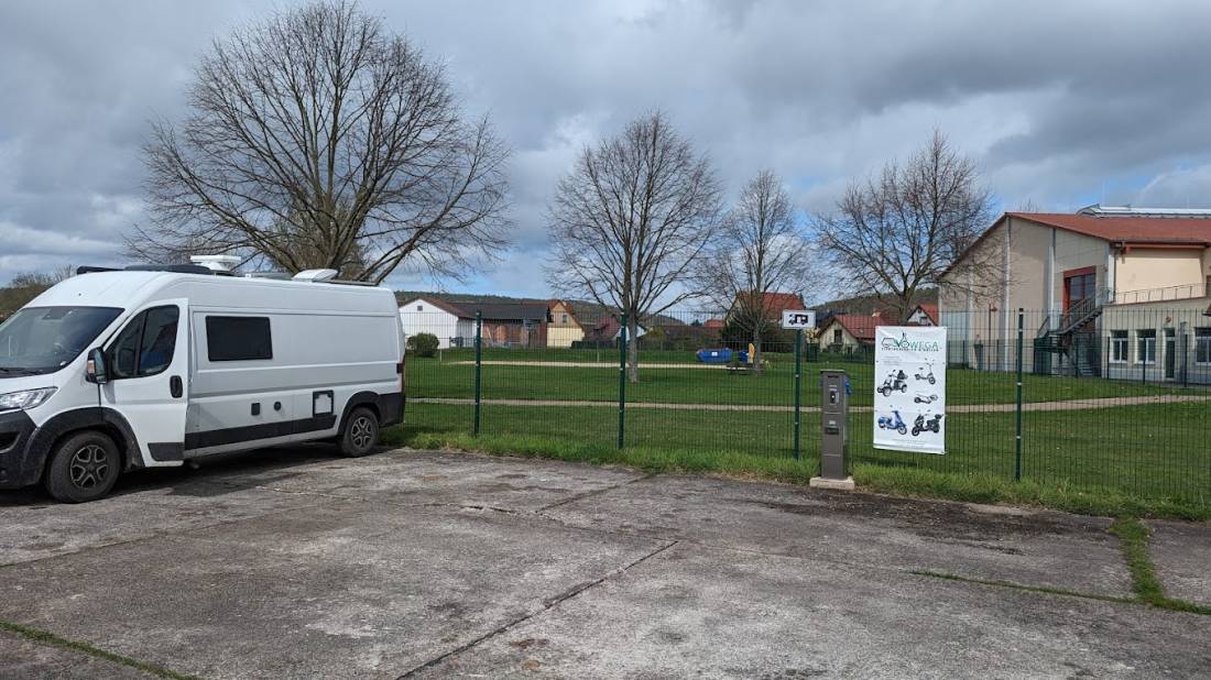 Stellplatz der Freizeitanlage Heerstatt