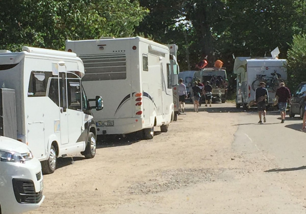 Stellplatz am Hafen Flensburg — Motorhome pitch in Flensburg