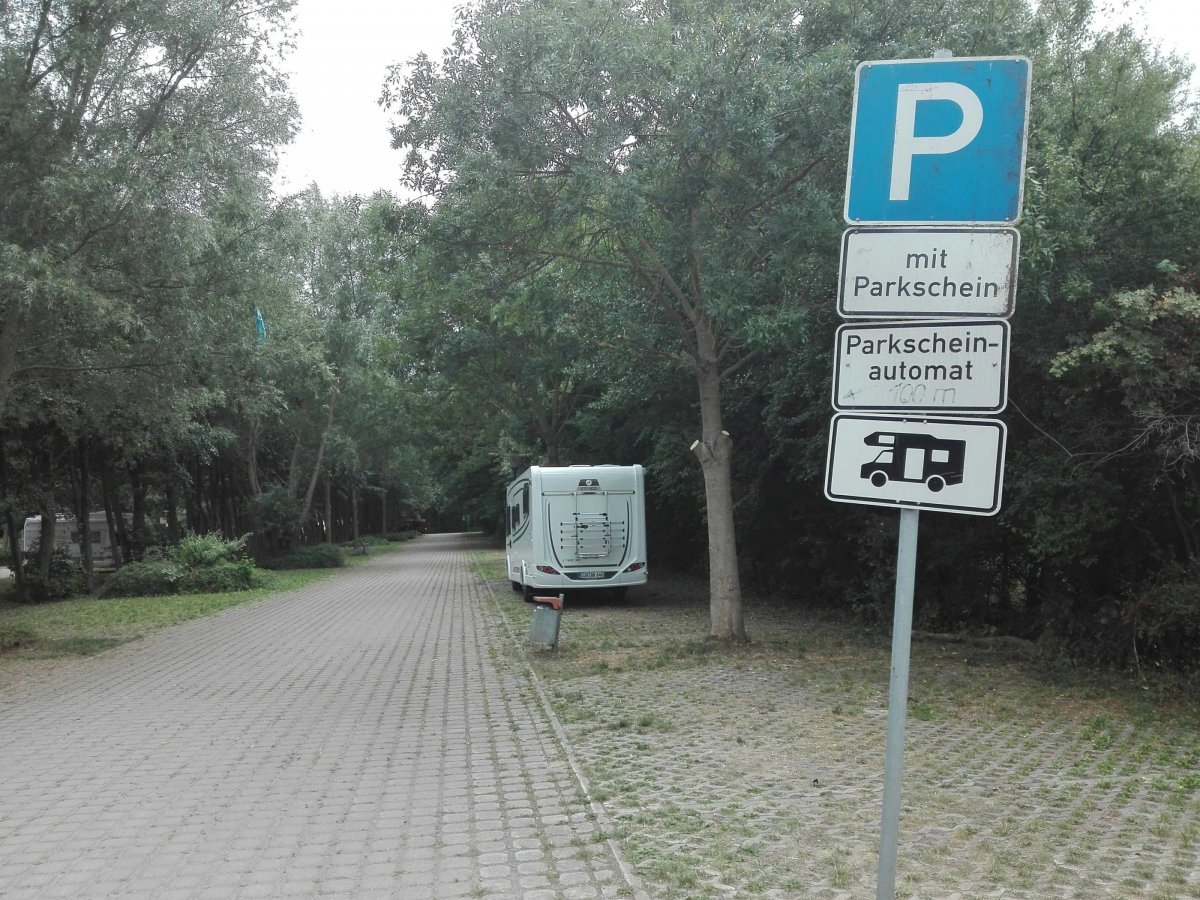 Stellplatz Muschelweg Graal-Müritz — Motorhome pitch in Graal-Müritz