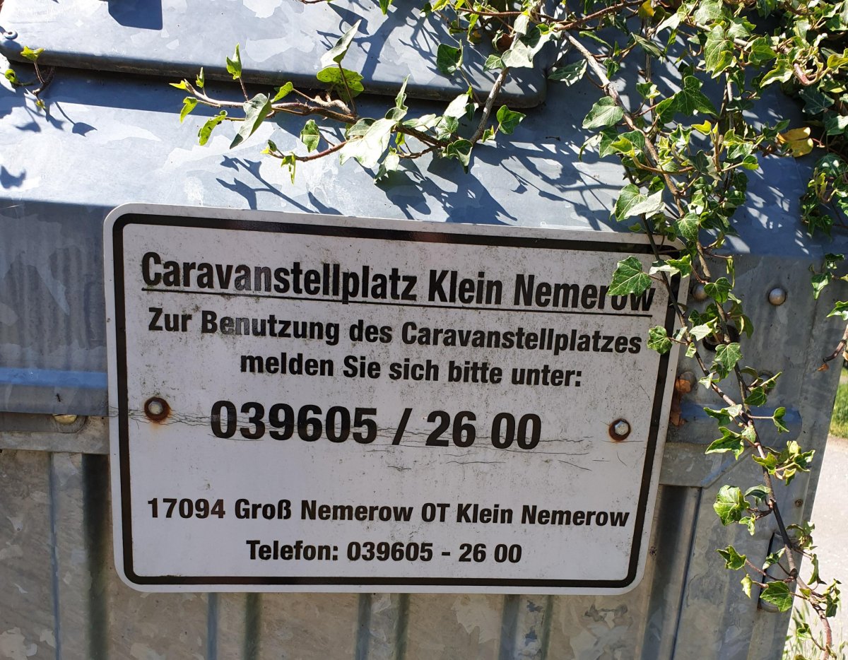 Stellplatz Klein Nemerow — Photo 3