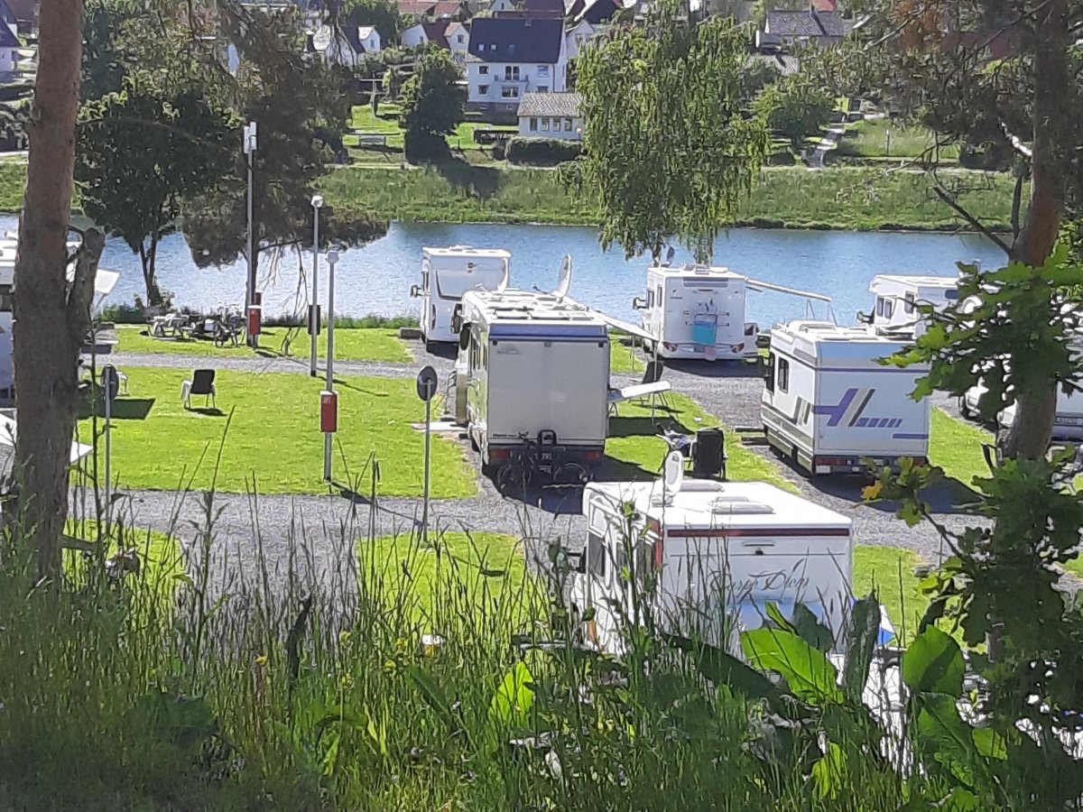 Reisemobilhafen Twistesee Bad Arolsen — Motorhome pitch in Bad Arolsen