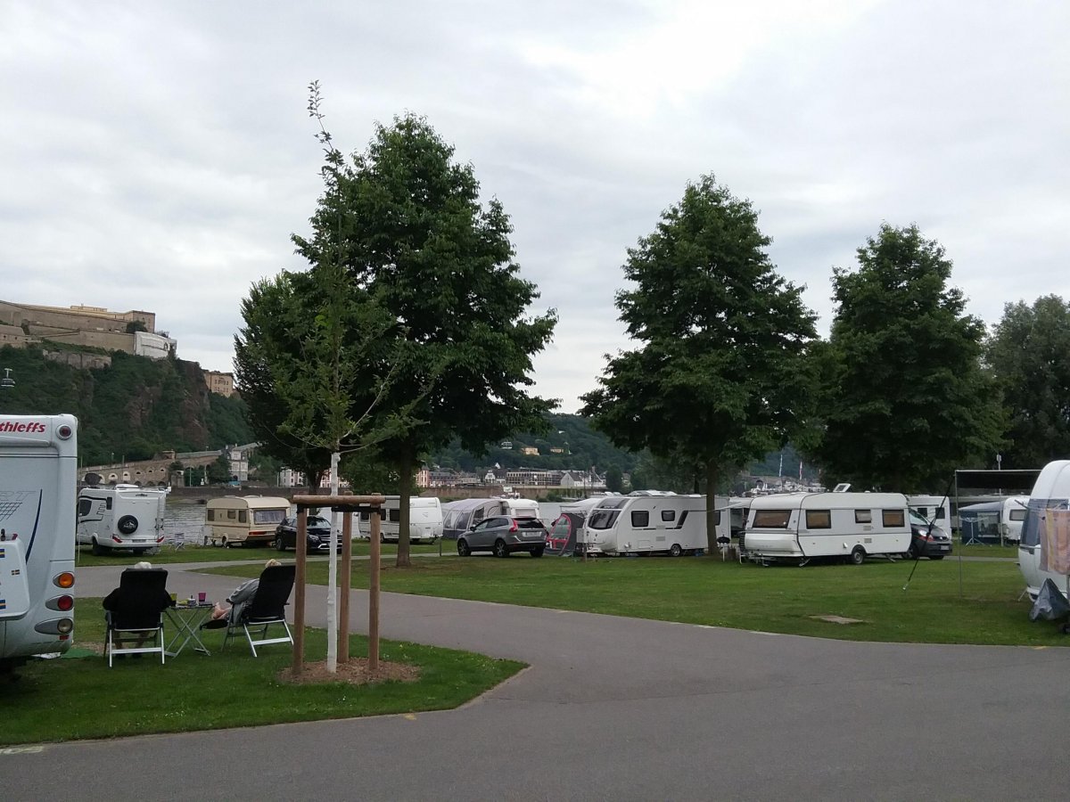Stellplatz am Knaus Campingpark Koblenz — Quickstop in KO