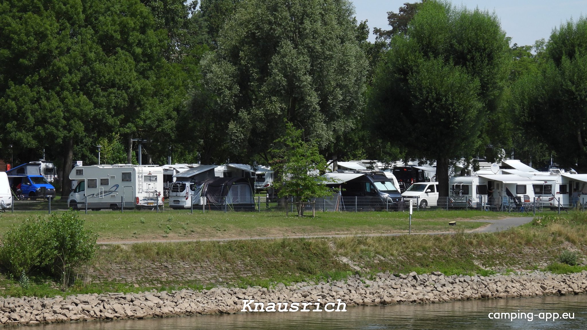 Stellplatz am Knaus Campingpark Koblenz