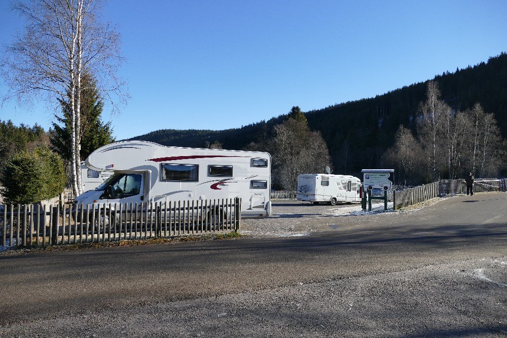 Stellplatz am Campingplatz Bankenhof Titisee