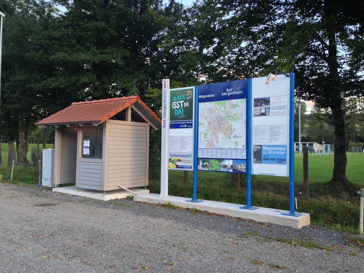 Wohnmobilstellplatz an der Solymar Therme Bad Me