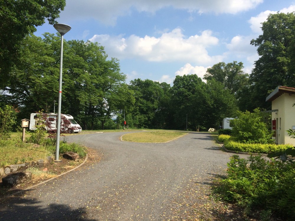 Wohnmobilhafen Hardegsen — Motorhome pitch in Hardegsen
