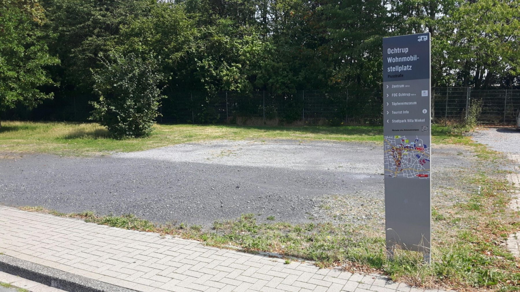 Stellplatz am Sportplatz