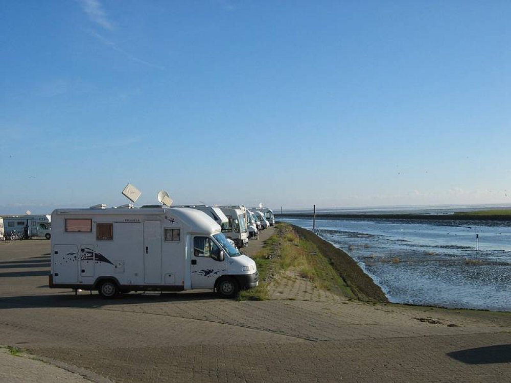 Stellplatz an der Mole Harlesiel