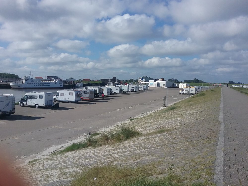 Stellplatz an der Mole Harlesiel — Photo 3