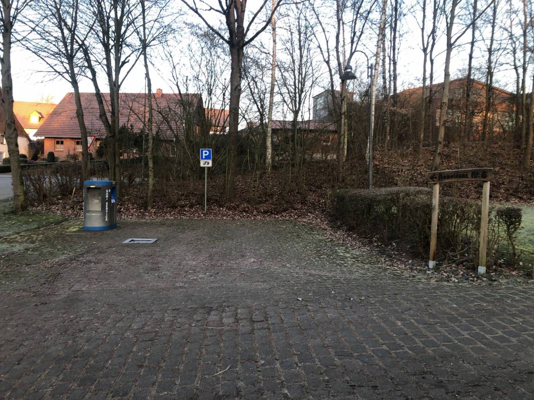 Wohnmobilhafen Bellersen — Motorhome pitch in Brakel