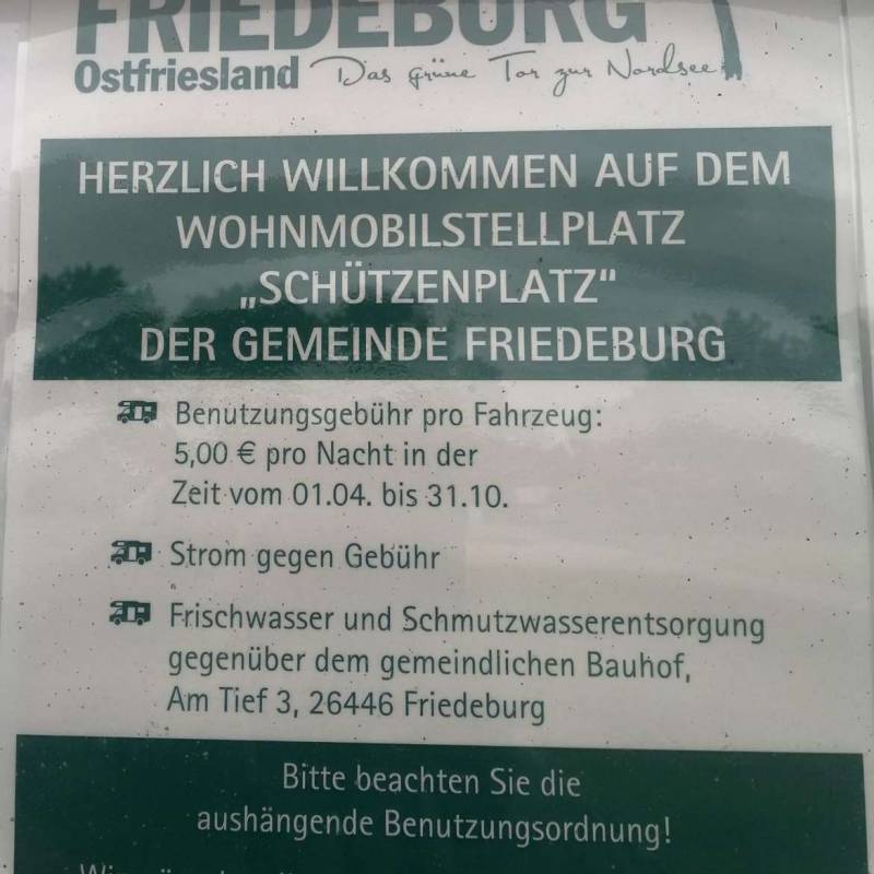 Stellplatz Schützenweg Friedeburg — Photo 4