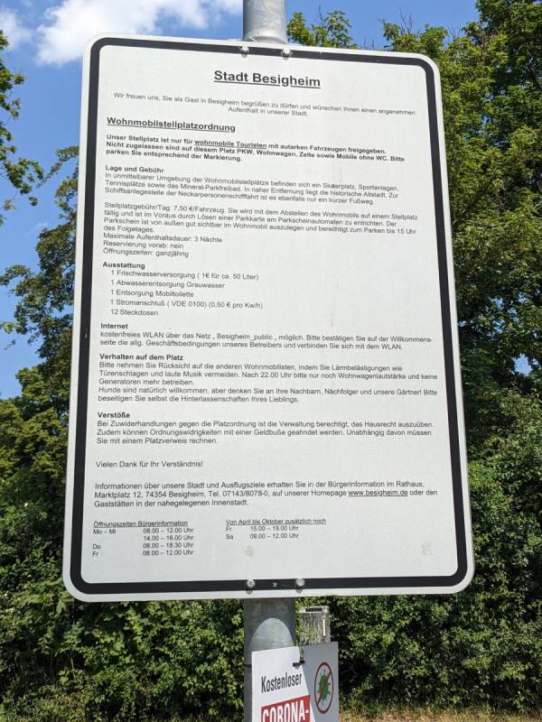 Stellplatz Besigheim — Photo 6
