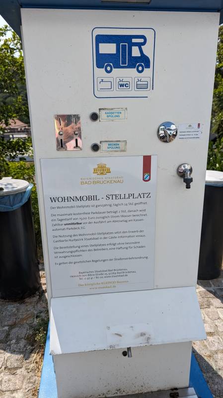 Stellplatz Schlosspark König Ludwig I. Bad Brückenau — Photo 3