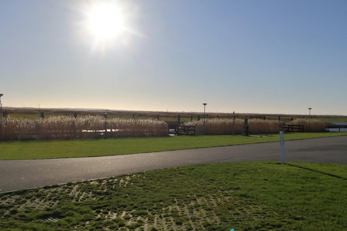 Stellplatz am Sportboothafen Neufeld