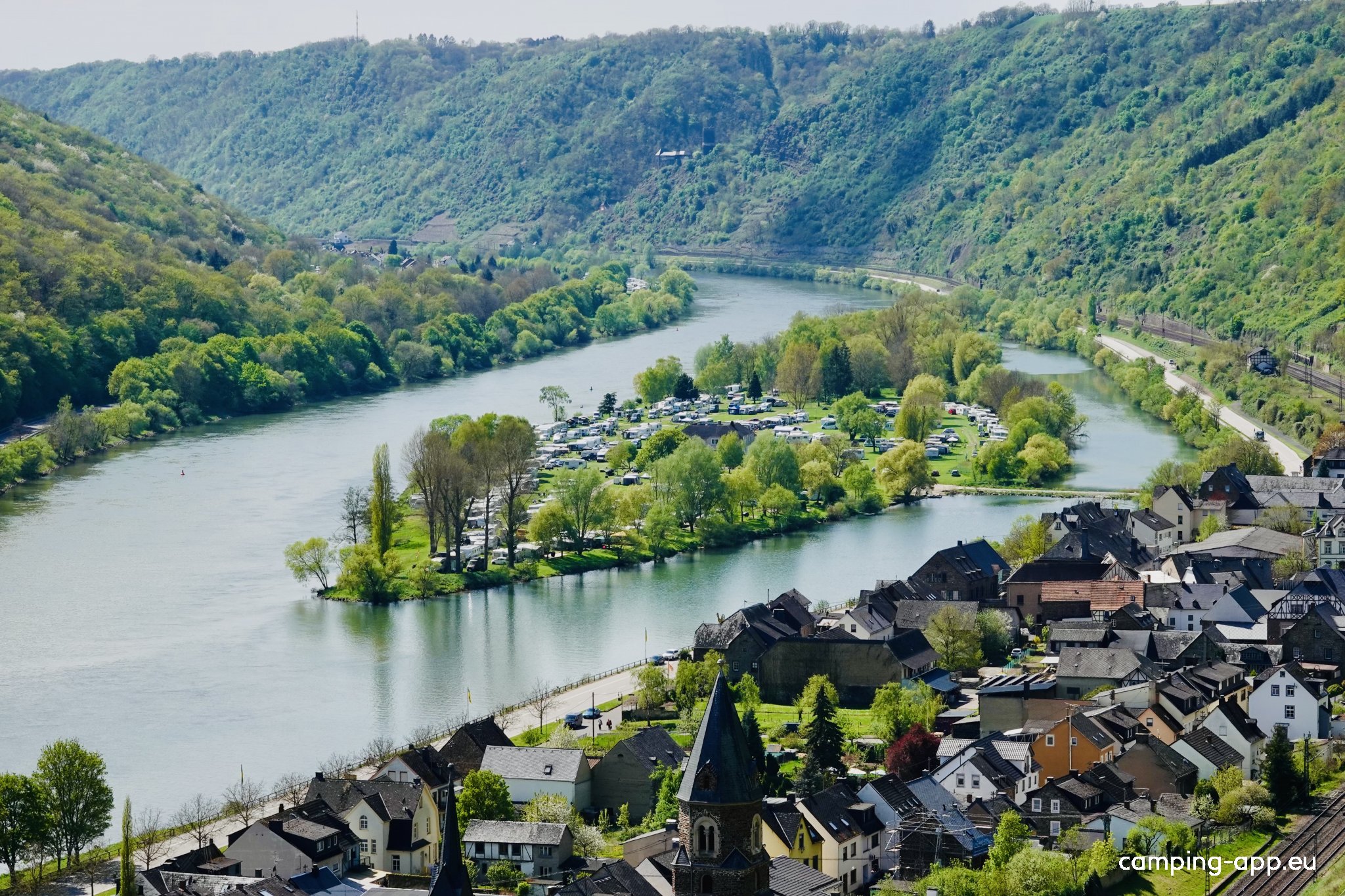 Mosel-Camping, Campinginsel Sonnenwerth