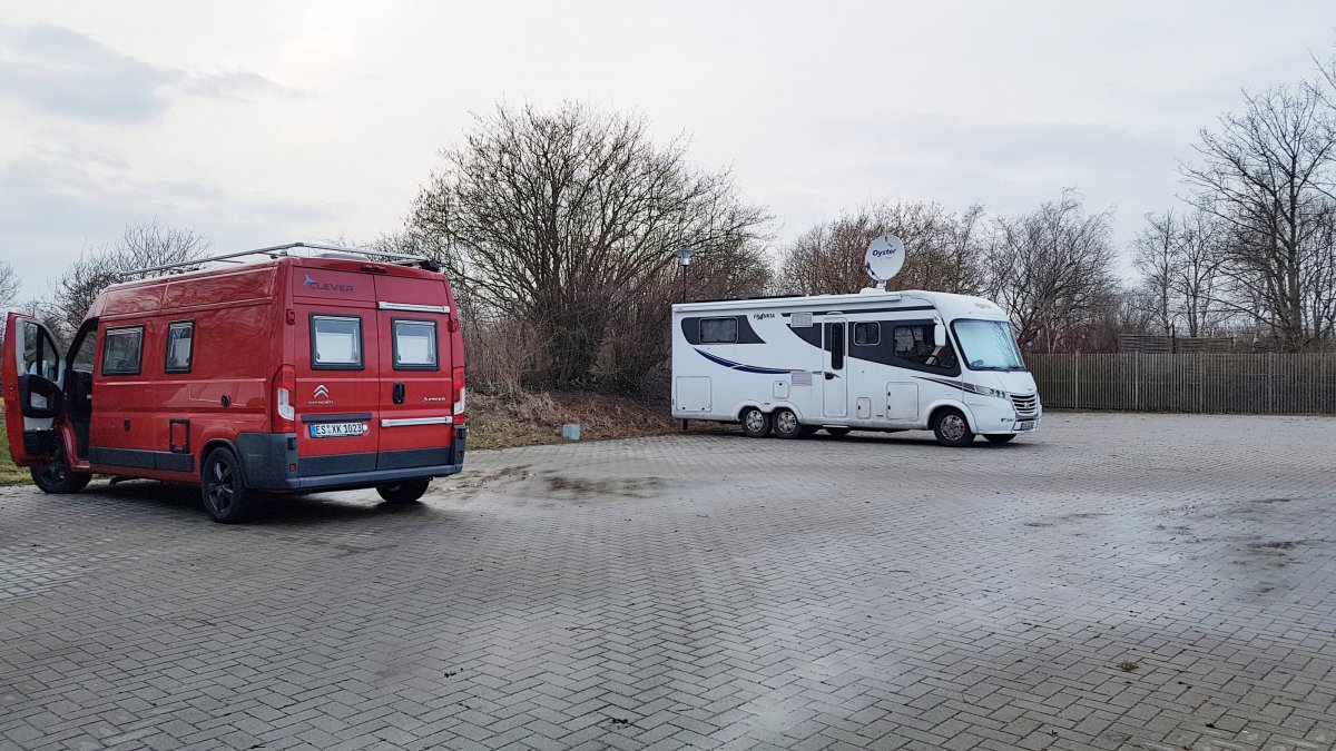 Stellplatz am Weserdeich Sandstedt