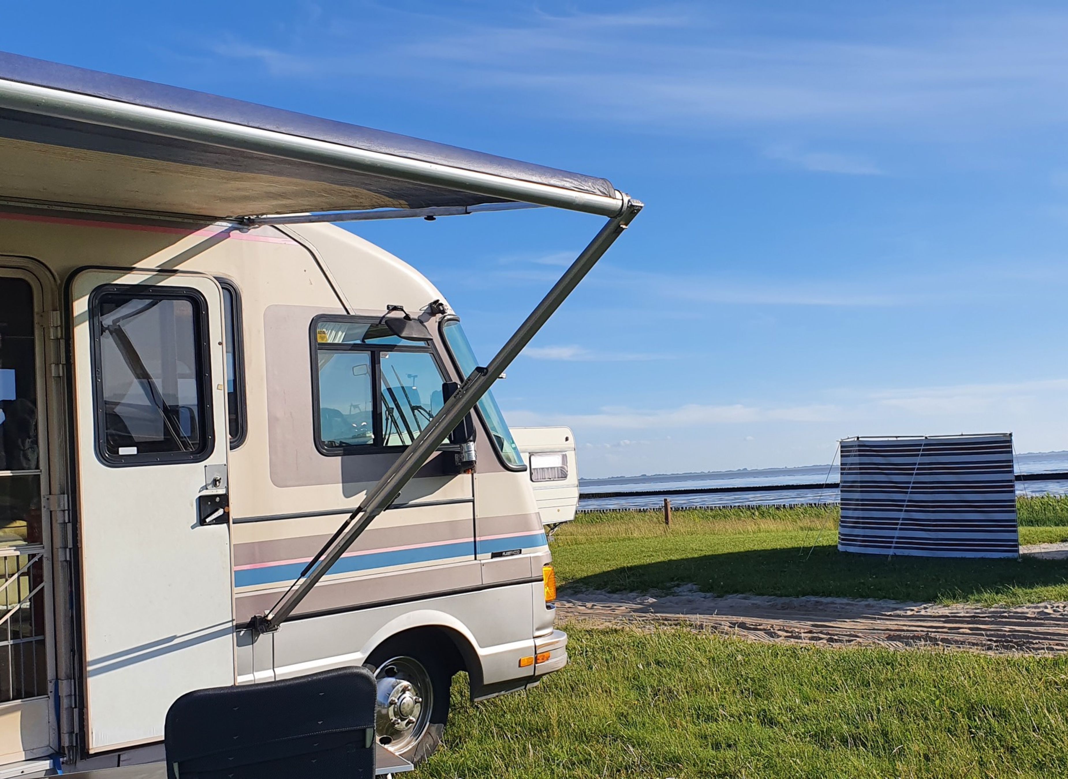 Stellplatz Campingplatz Wremer Tief — Motorhome pitch in Wremen