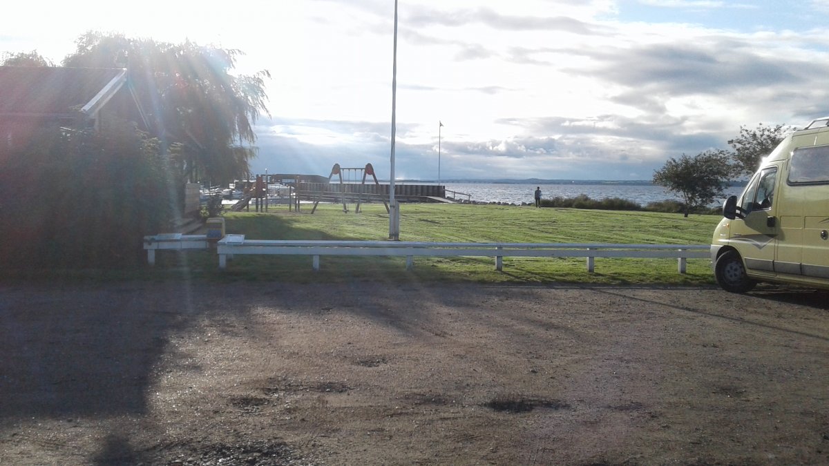 Hafen Stege — Área de autocaravanas in Stege