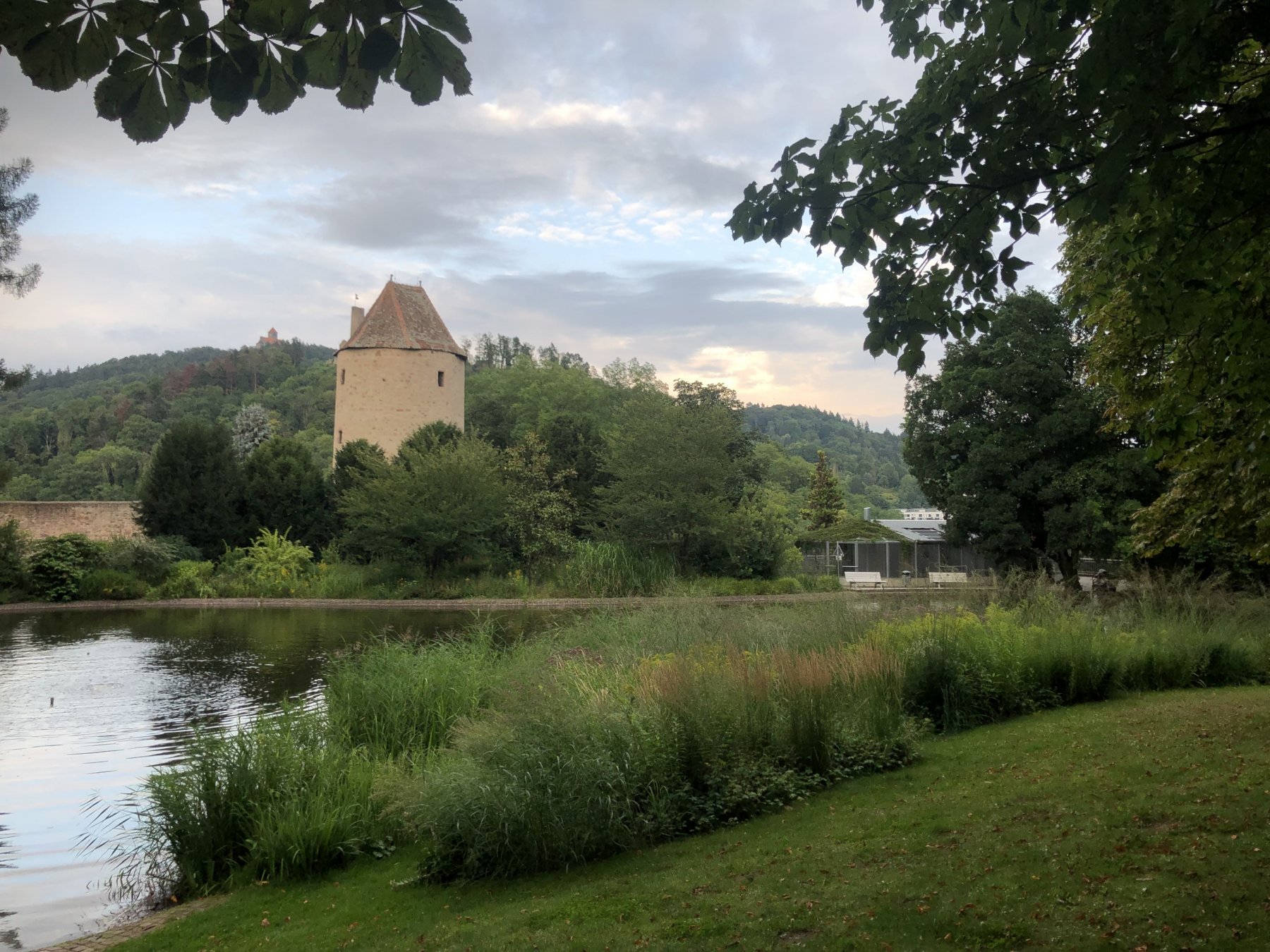 Parkplatz am Schloßpark — Stellplatz in Weinheim