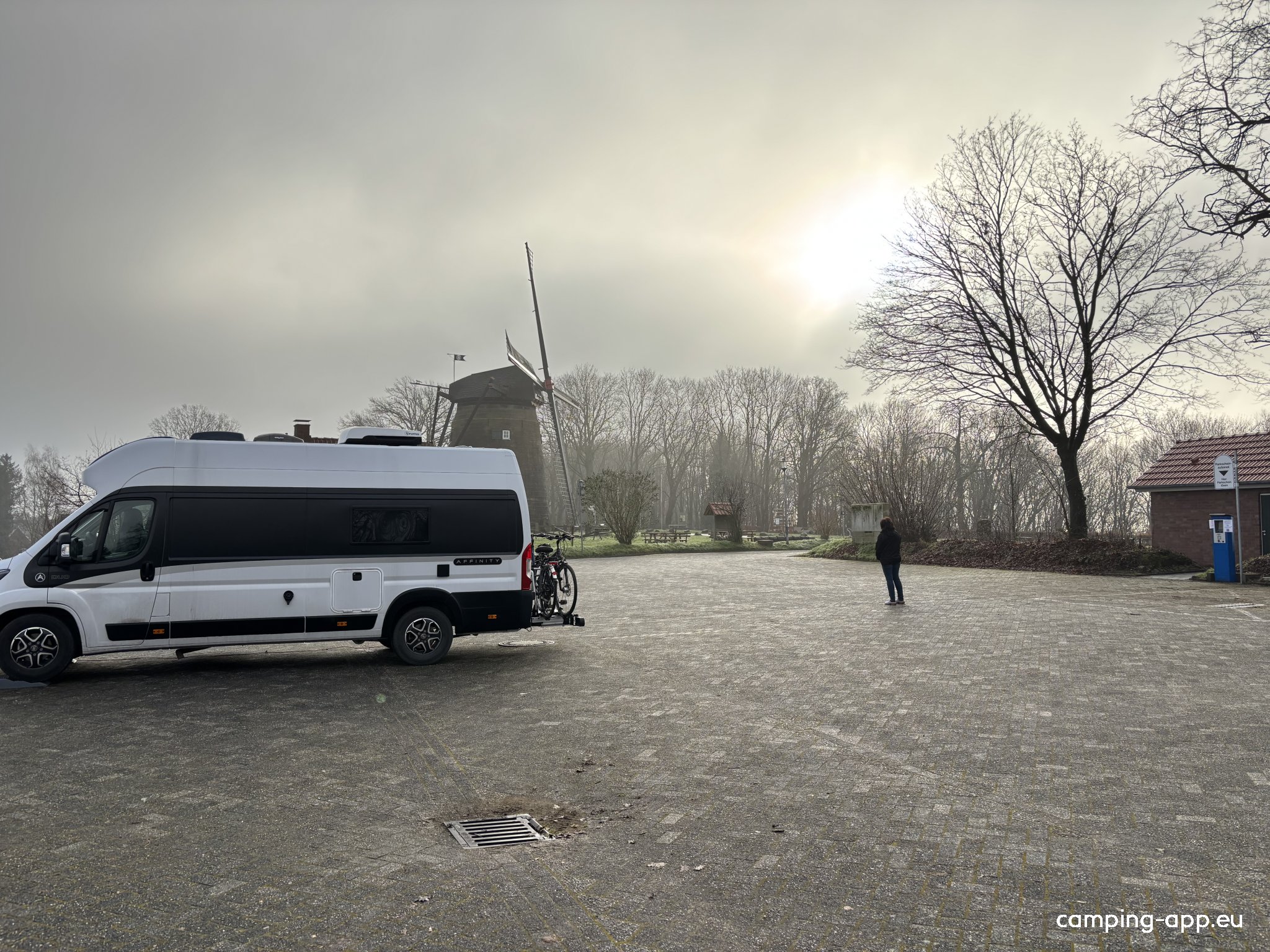 Wohnmobilstellplatz auf dem Mühlenberg