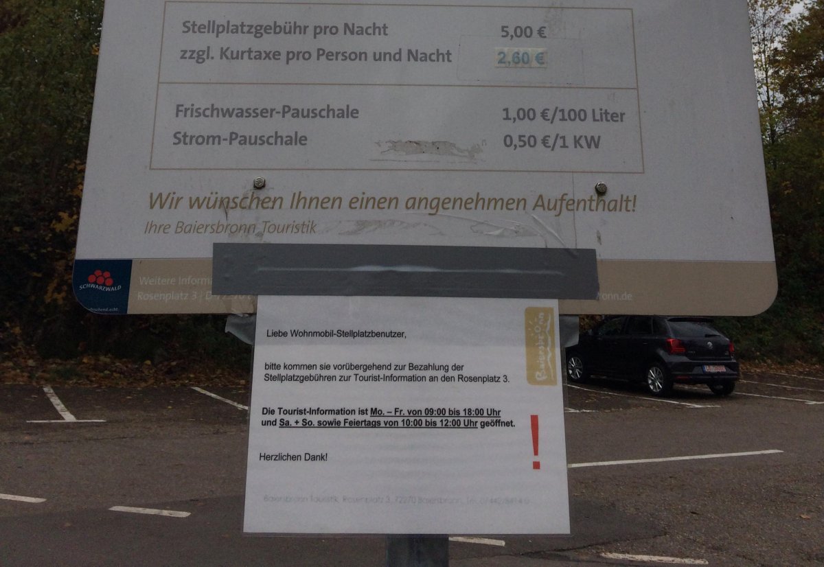 Stellplatz Baiersbronn — Photo 2