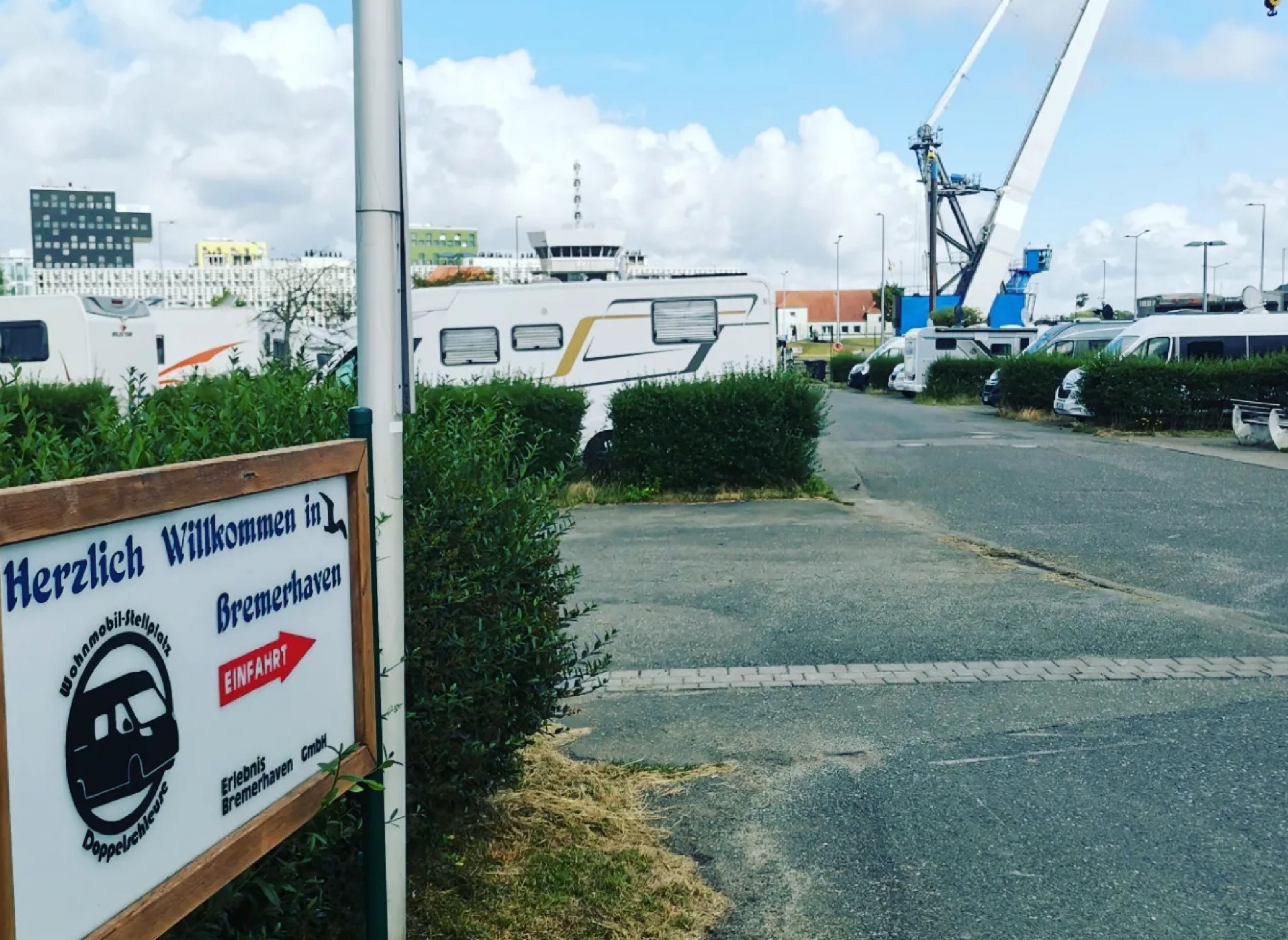 Reisemobil-Parkplatz Fischereihafen Bremerhaven — Photo 2