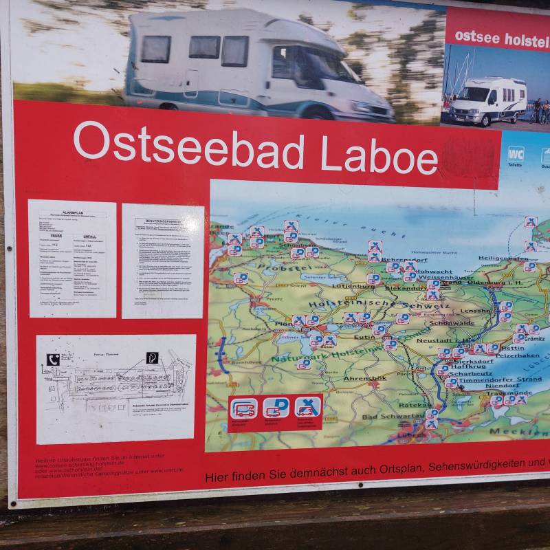 Stellplatz am Marine Ehrenmal Laboe — Photo 2