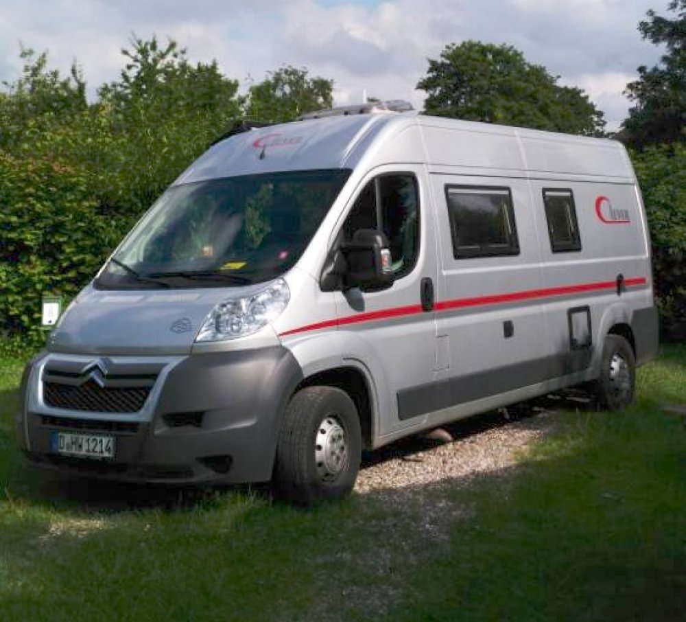 Stellplatz am Campingplatz Spitzenort Plön