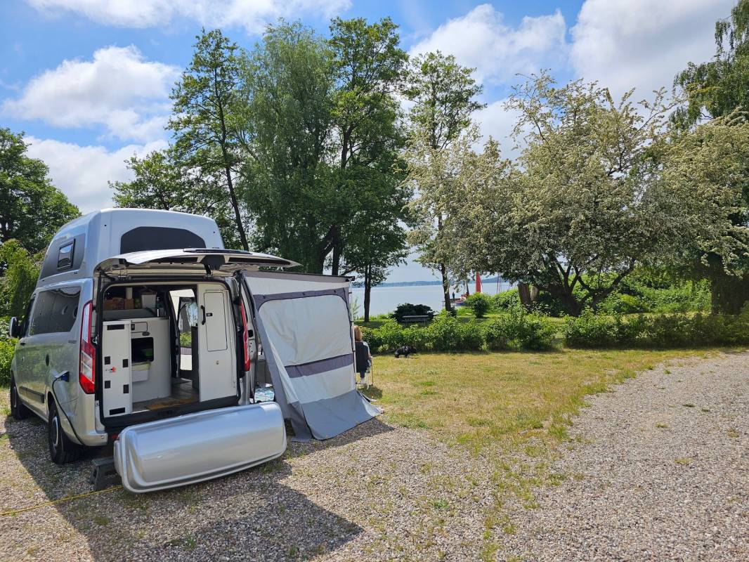 Stellplatz am Campingplatz Spitzenort Plön — Photo 4