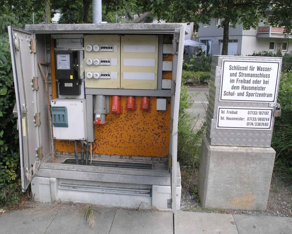 Stellplatz am Freibad Nordheim