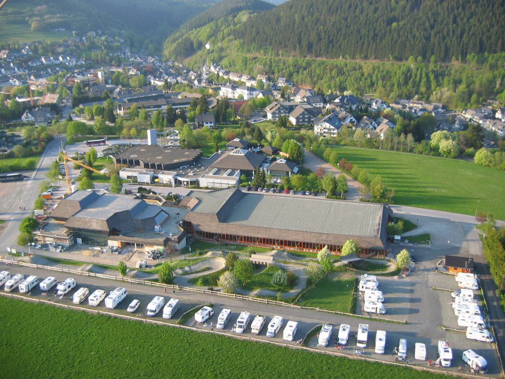 Wohnmobilpark Willingen — Motorhome pitch in Willingen (Upland)