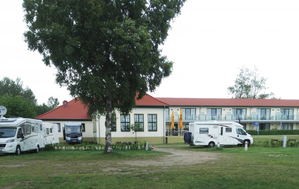 Stellplatz an der Marina Nord Schwerin