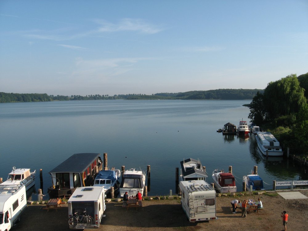 Stellplatz am Sportbootzentrum Ziegelsee Schwerin
