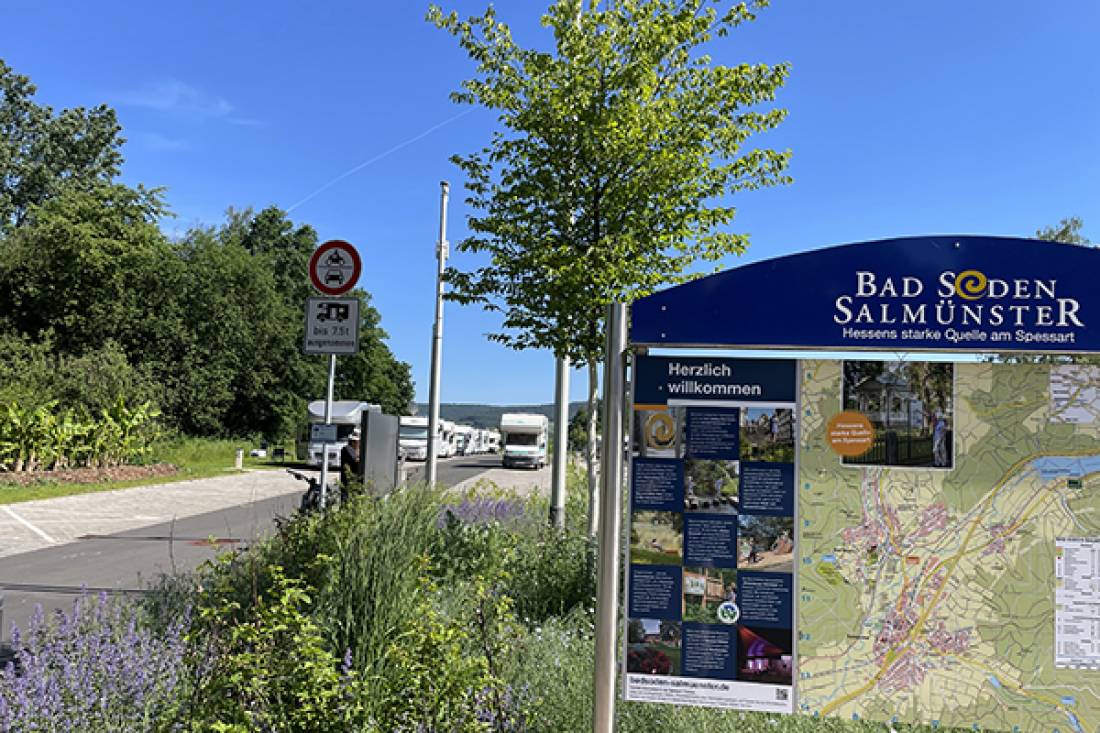 Stellplatz am Kurpark Bad Soden-Salmünster — Photo 5